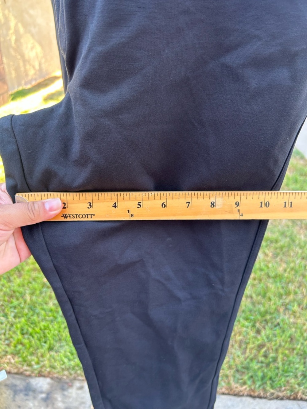 Isabel Maternity by Ingrid & Isabel Black Cropped Maternity Pants - Picture 16 of 16